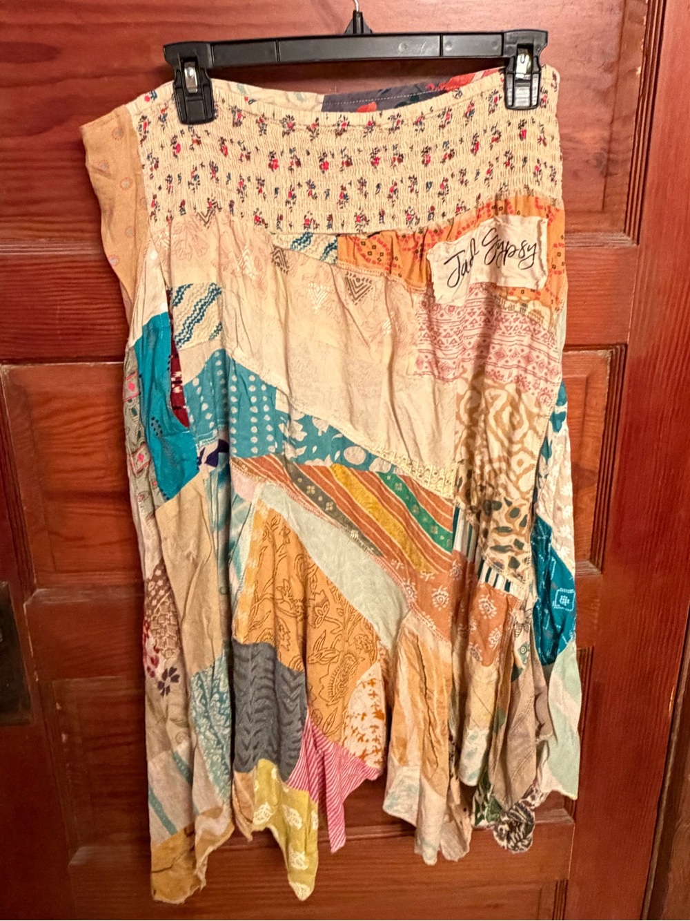 Jaded Gypsy Bohemian Patchwork Maxi Skirt NWT - Picture 3 of 6